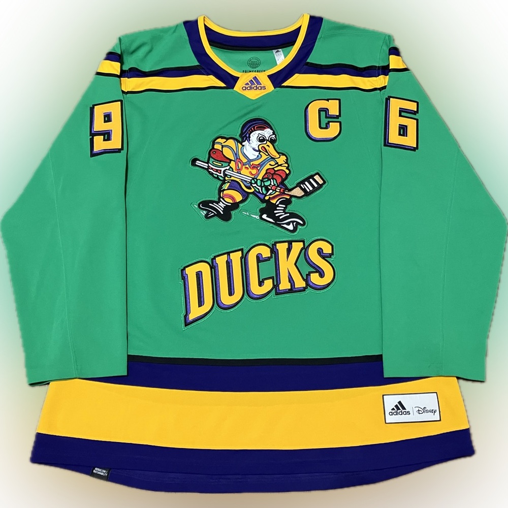 Mighty Ducks Movie Charlie Conway Adidas Hockey Jersey Size 52